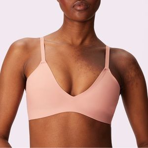 Parade Smooth Lift Triangle Bralette in Hot Honey